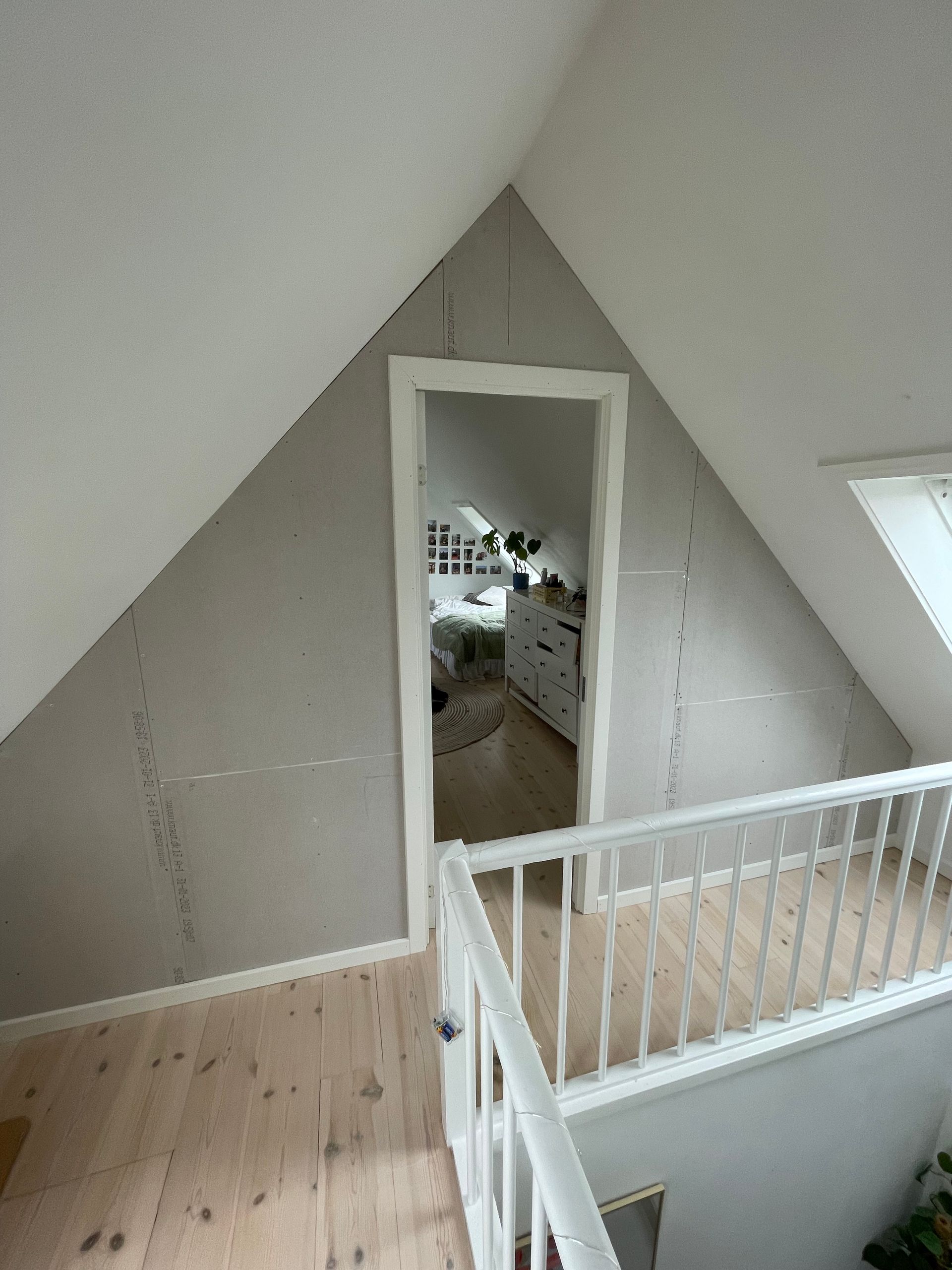 Indvendig renovering med gipsarbejde – Efter